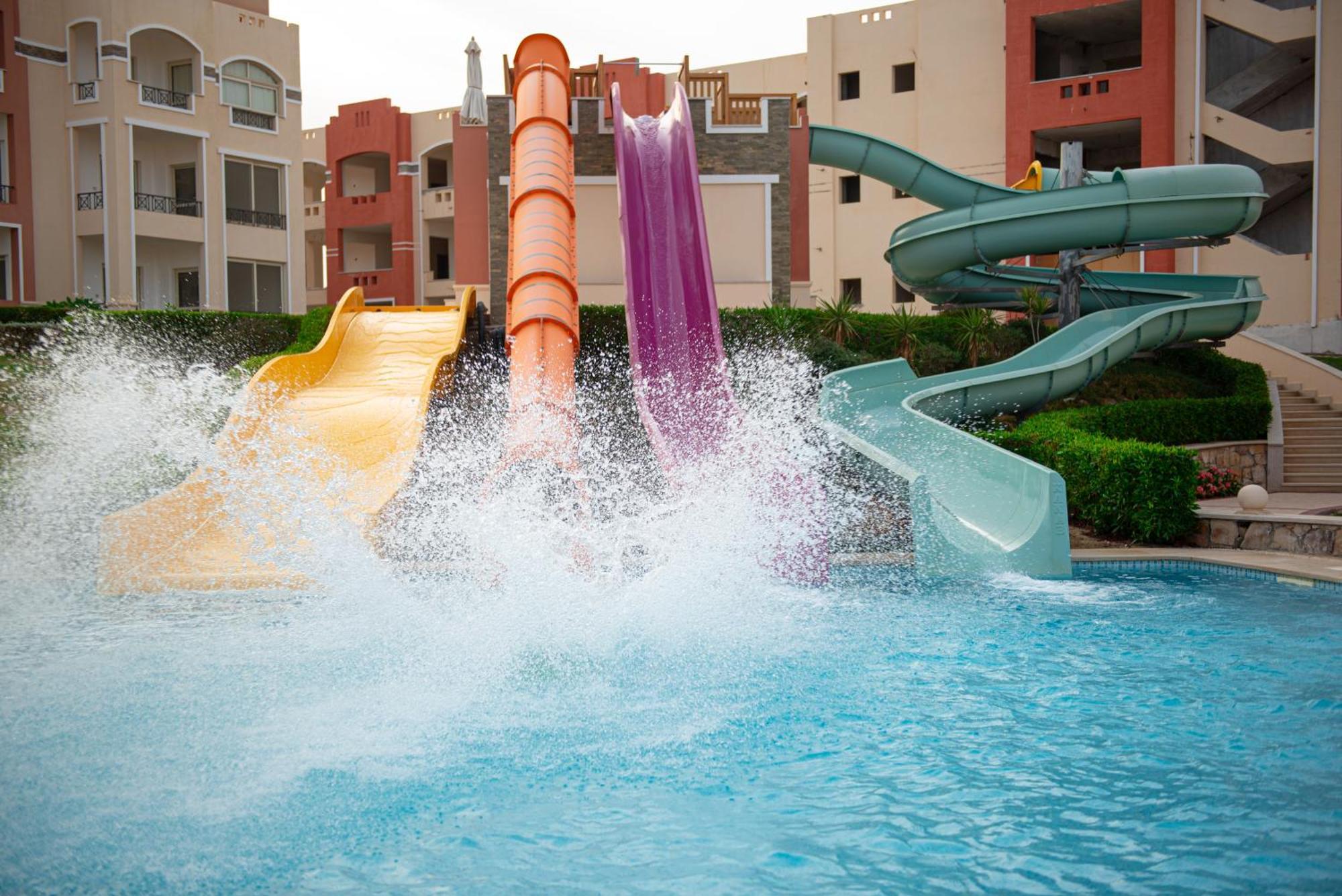 Oyster Bay Beach Resort Abu Dabab Exterior foto